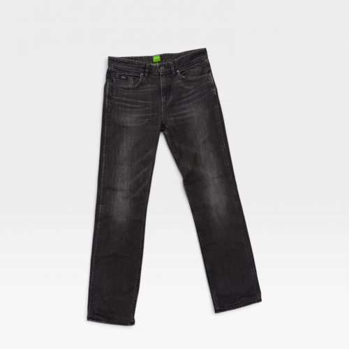 HUGO BOSS Regular Fit Black Denim Jeans